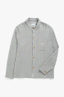 Chemise en coton bio | rayé 