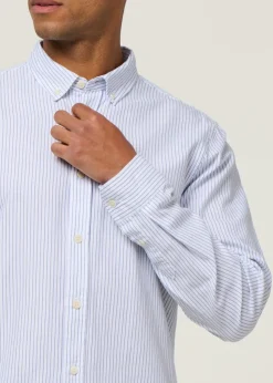 Chemise en coton bio | rayée 