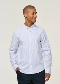 Chemise en coton bio | rayée 