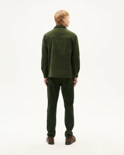Chemise en coton bio | vert 