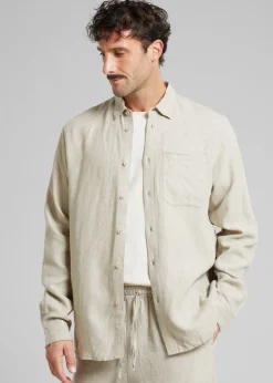 Chemise en lin | beige