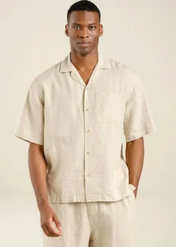 Chemise en lin | écru "shirt marstrand linen"