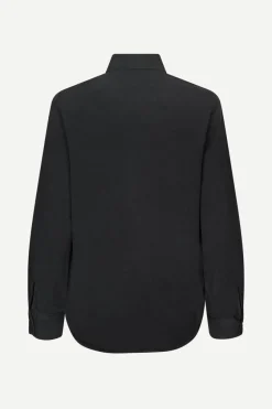 Chemise en lyocell | noir "madisoni shirt washed black"