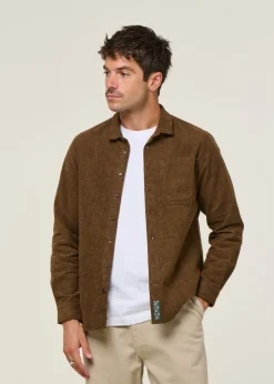 Chemise flanelle en coton bio | marron 