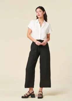Chemisier en ecovero | blanc "larisaana off white"