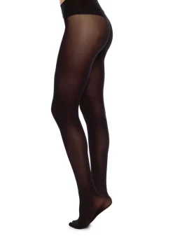 Collants 40 deniers sans coutures en recyclé | noir "hanna black"