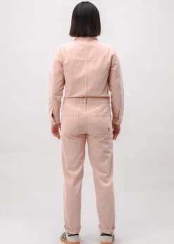 Combinaison en coton biologique | rose 