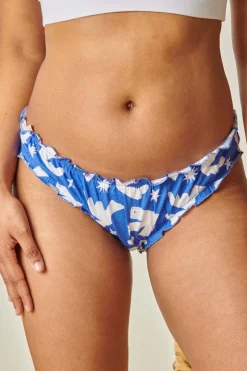 Culotte bloomer en coton bio | bleu 