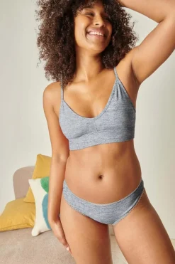 Culotte coton bio | gris chiné