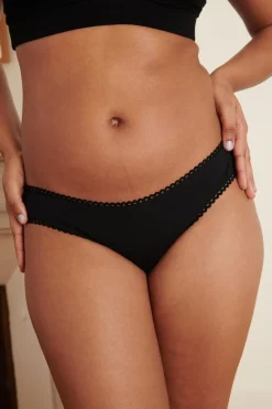 Culotte coton bio | pirate black