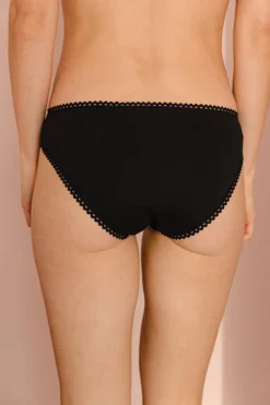 Culotte coton bio | pirate black