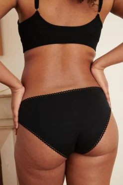Culotte coton bio | pirate black