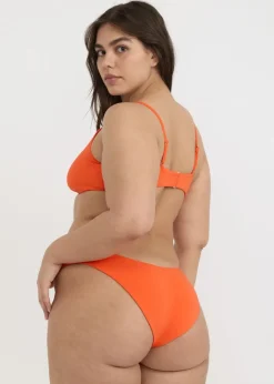 Culotte de bain en matières recyclées | orange 
