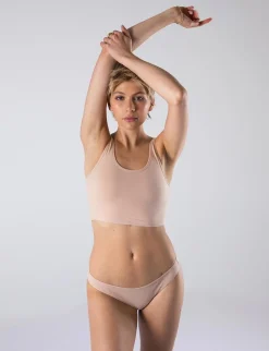 Culotte en coton bio | beige "anna nude sable"