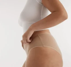 Culotte en coton bio | beige 