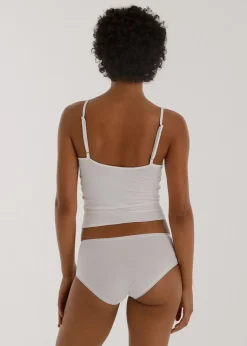 Culotte en coton bio | blanc "core brief white"