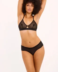 Culotte en matière recyclée | noir 