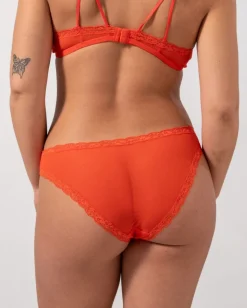 Culotte en matières recyclées | rouge 