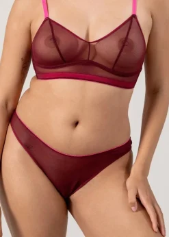 Culotte en matières reyclées | rouge 