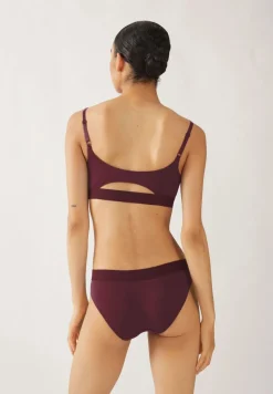 Culotte en modal | bordeaux 