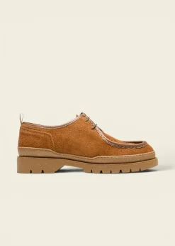 Derbies en cuir sans chrome certifié | marron