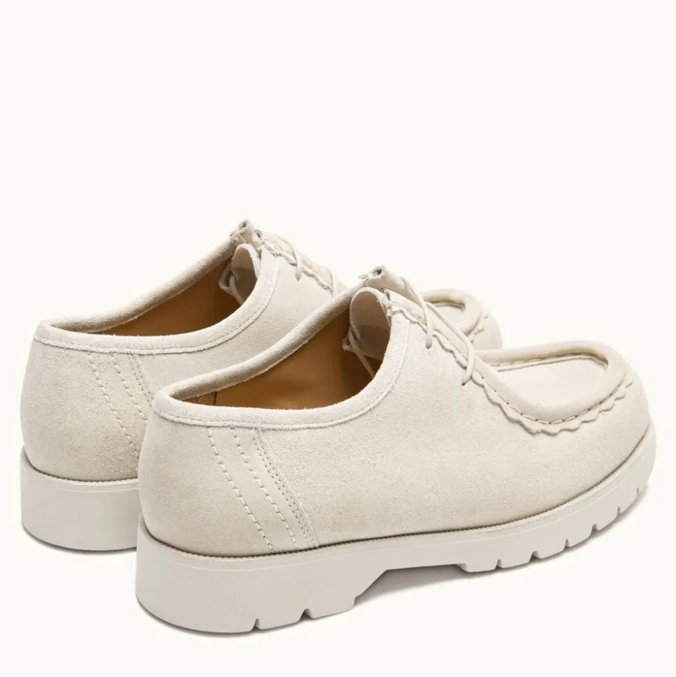 Derbies made in france en cuir certifié | écru "padror frost"