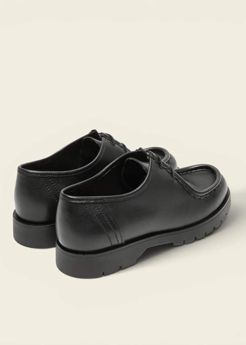 Derbies made in france en cuir certifié | noir "padror noir"