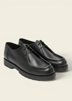 Derbies made in france en cuir certifié | noir