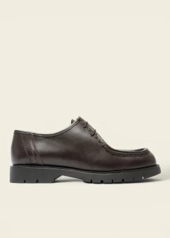 Derbies made in france en cuir certifié | marron