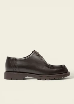 Derbies made in france en cuir certifié | marron
