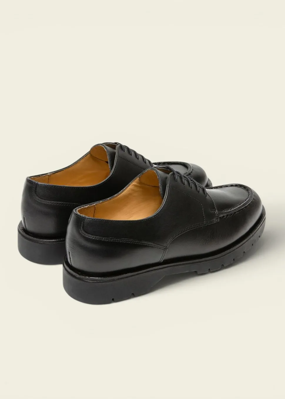 Derbies made in france en cuir certifié | noir "frodan noir"