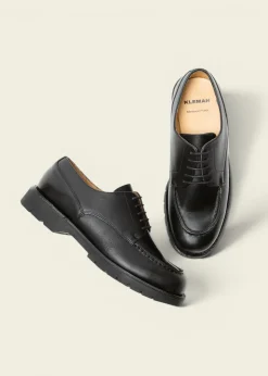 Derbies made in france en cuir certifié | noir