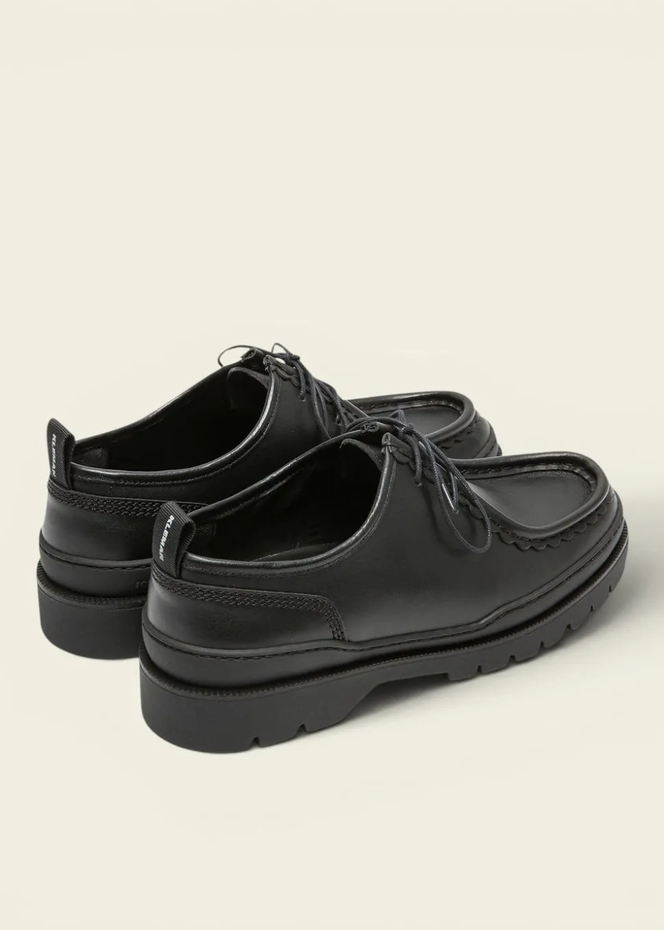 Derbies made in france en cuir certifié | noir "major noir"