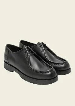 Derbies made in france en cuir certifié | noir "padror noir"