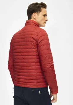Doudoune recyclée rouge - beret