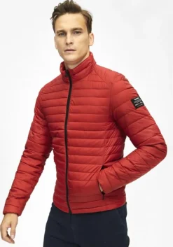 Doudoune recyclée rouge - beret
