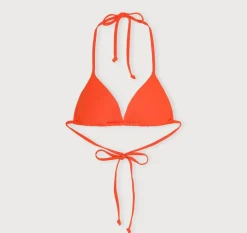 Haut de maillot en matières recyclées | orange 