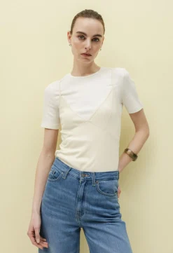 Jean ample léger en coton bio et viscose recyclée | bleu 