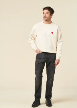 Jean fuselé en coton biologique | noir 