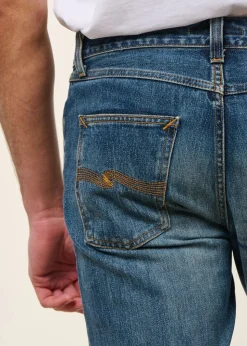 Jean fuselé en coton bio | steady eddie ii muted tracks