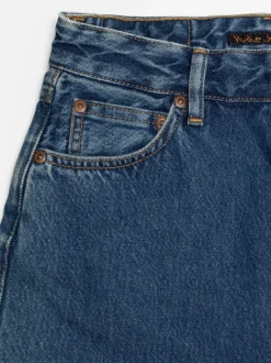Jean mom en coton bio | bleu "breezy britt morning soul"