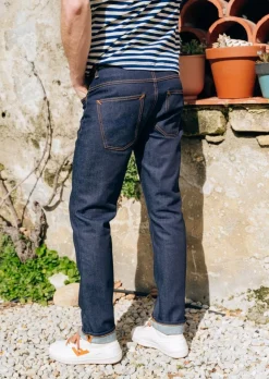 Jean slim en coton bio | brut 