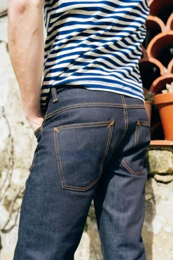 Jean slim en coton bio | brut 