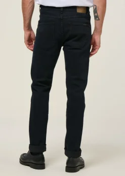 Jean slim en coton bio | noir "lean dean black skies"