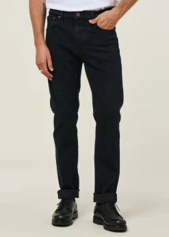 Jean slim en coton bio | noir 