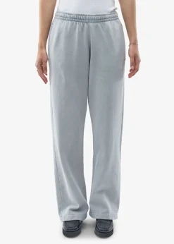 Jogging ample en coton bio | gris clair "organic straight leg sweatpants - faded grey"