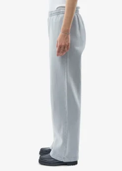 Jogging ample en coton bio | gris clair 