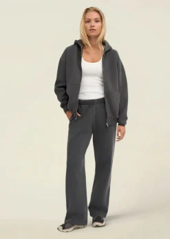 Jogging ample en coton bio | noir 