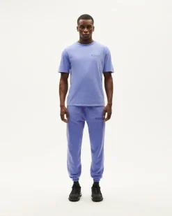 Jogging en coton bio | bleu "indigofera ftp alexander pants blue"