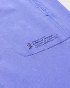 Jogging en coton bio | bleu "indigofera ftp alexander pants blue"